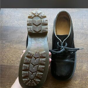 Dr. Martens Women's Black Lace-Up Oxford Shoes